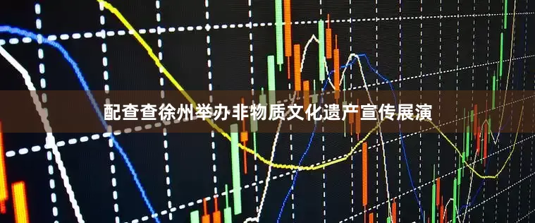 配查查徐州举办非物质文化遗产宣传展演