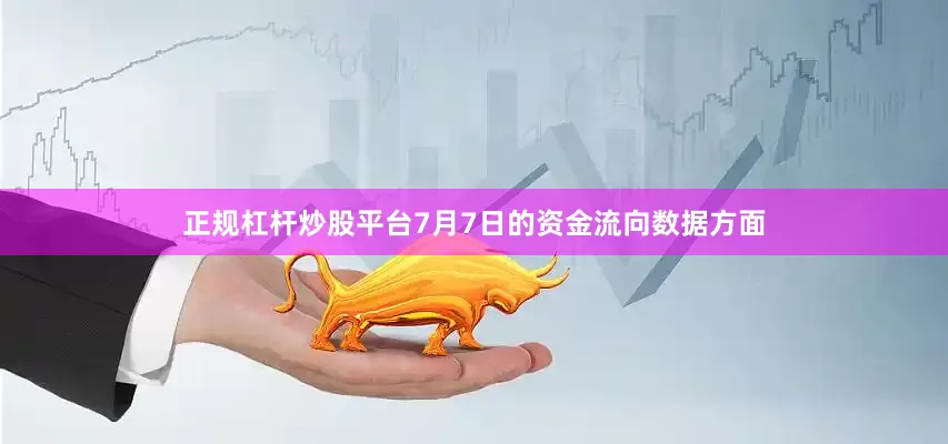 正规杠杆炒股平台7月7日的资金流向数据方面