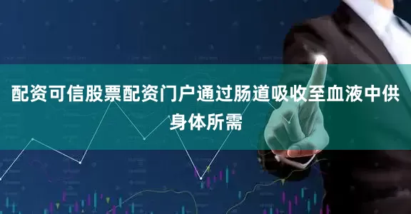 配资可信股票配资门户通过肠道吸收至血液中供身体所需